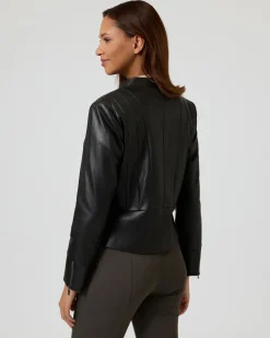 Best Jacke aus Lederimitat Jacken & Mäntel