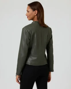 Best Jacke aus Lederimitat Jacken & Mäntel