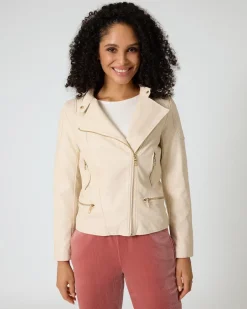 Online Jacke aus Lederimitat Jacken & Mäntel