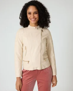 Online Jacke aus Lederimitat Jacken & Mäntel