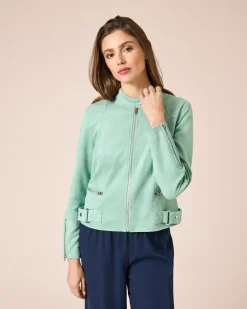 Hot Jacke aus Wildlederimitat Jacken & Mäntel