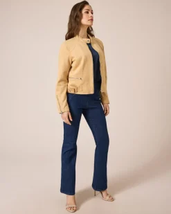 Hot Jacke aus Wildlederimitat Jacken & Mäntel