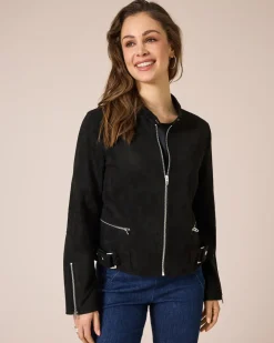 Hot Jacke aus Wildlederimitat Jacken & Mäntel