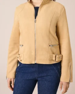 Hot Jacke aus Wildlederimitat Jacken & Mäntel