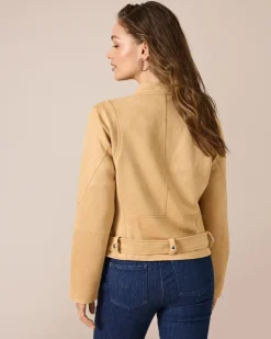 Hot Jacke aus Wildlederimitat Jacken & Mäntel