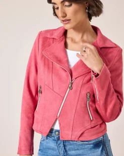 New Jacke im Velours-Look Jacken & Mäntel