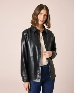 Sale Jacke in Leder-Optik Jacken & Mäntel