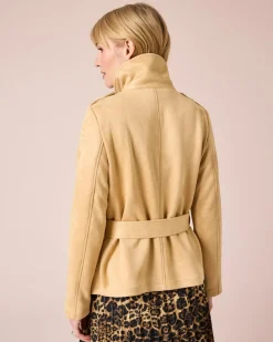 New Jacke in Veloursleder-Optik Jacken & Mäntel