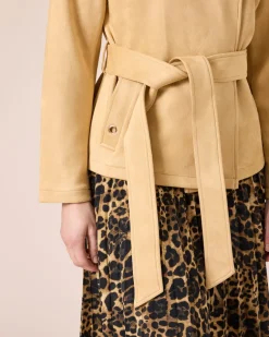 New Jacke in Veloursleder-Optik Jacken & Mäntel