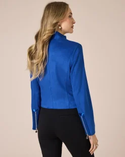 New Jacke in Veloursleder-Optik Jacken & Mäntel