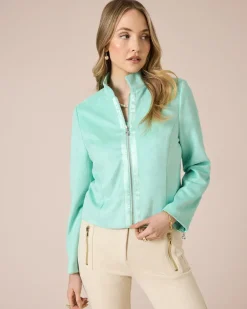 New Jacke in Veloursleder-Optik Jacken & Mäntel