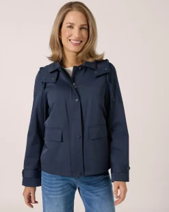 Jacke mit abnehmbarer Kapuze Jacken & Mäntel