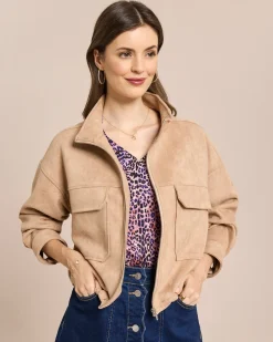 Discount Jacke mit großen Taschen Jacken & Mäntel