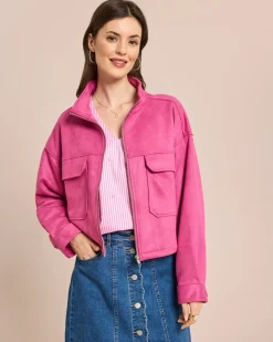 Discount Jacke mit großen Taschen Jacken & Mäntel