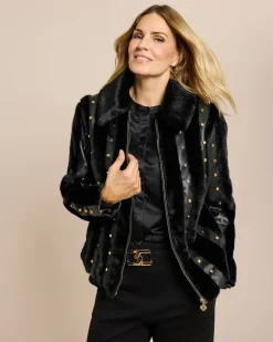 Sale Jacke mit Nieten Jacken & Mäntel