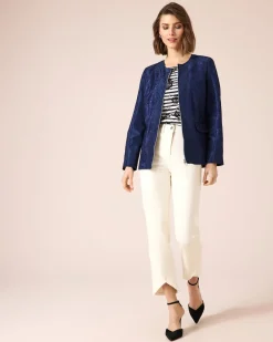 Online Jacke mit Spitzenbesatz Jacken & Mäntel