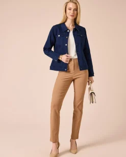 Outlet Jacke Super Stretch Denim Jacken & Mäntel