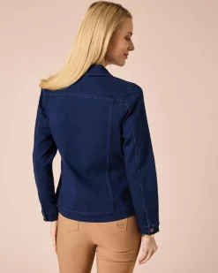 Outlet Jacke Super Stretch Denim Jacken & Mäntel