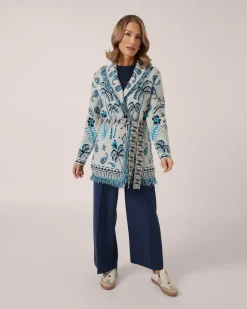 Best Jacquard-Cardigan Kaschmirblend Strickware