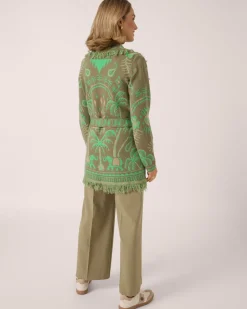 Best Jacquard-Cardigan Kaschmirblend Strickware