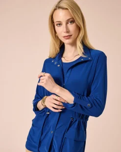 Online Jäckchen mit aufgesetzten Taschen Shirts & Tops