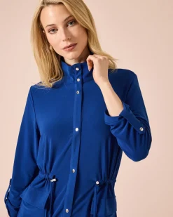 Online Jäckchen mit aufgesetzten Taschen Shirts & Tops