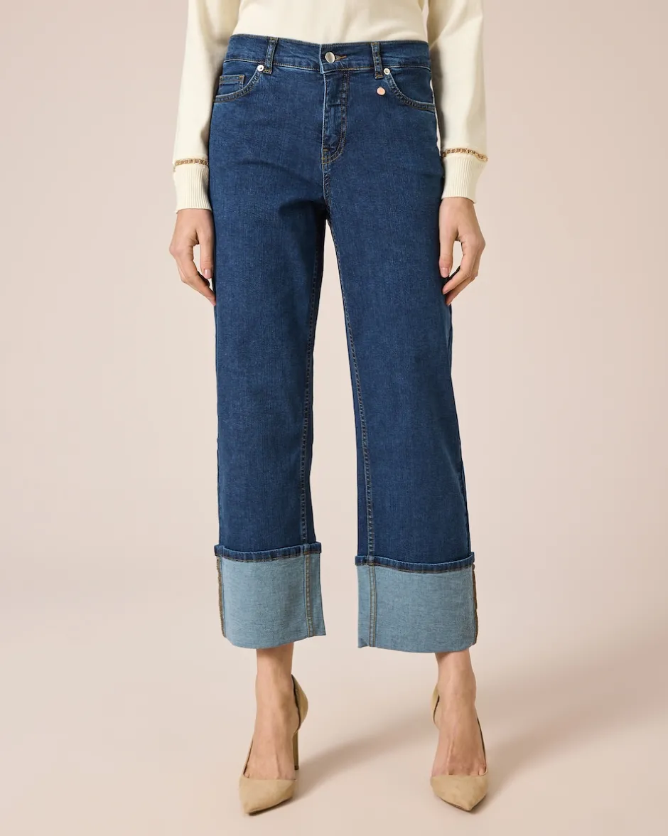 Online Jeans mit Aufschlag Jeans|Hosen