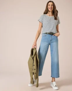 Jeans mit Bügelfalte Jeans|Hosen