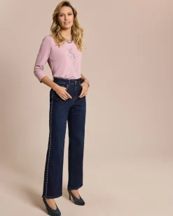 Best Jeans mit Nietendeko Jeans|Hosen