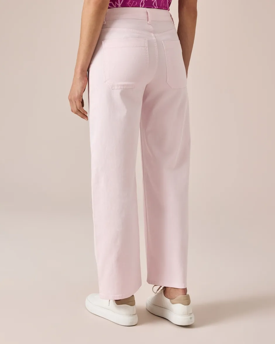 Jeans mit weitem Bein Jeans|Hosen