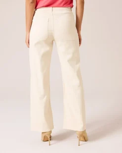 Jeans mit weitem Bein Jeans|Hosen