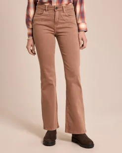 Jeanshose mit Schlag Hosen