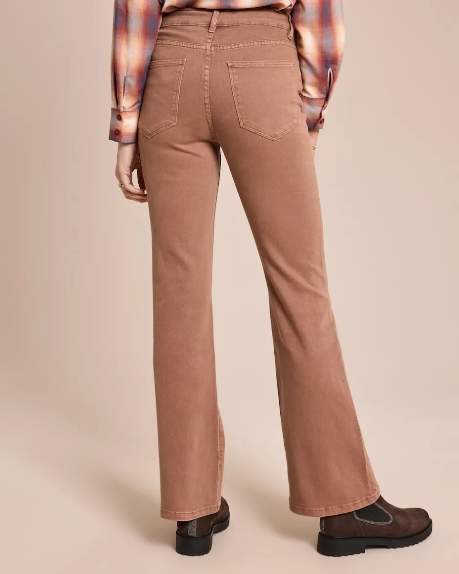 Jeanshose mit Schlag Hosen