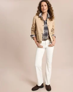 Jeanshose mit Schlag Hosen