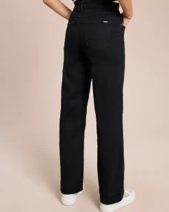 Jeanshose weites Bein Hosen