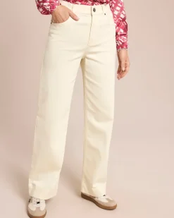 Jeanshose weites Bein Hosen