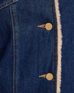 Jeansjacke mit Webpelz Jacken & Mäntel