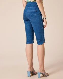 Hot Jeggings 3/4 mit Schlitzen Hosen