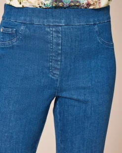 Hot Jeggings 3/4 mit Schlitzen Hosen