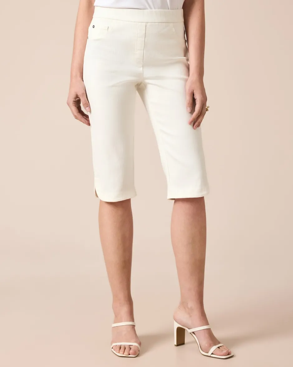 Hot Jeggings 3/4 mit Schlitzen Hosen