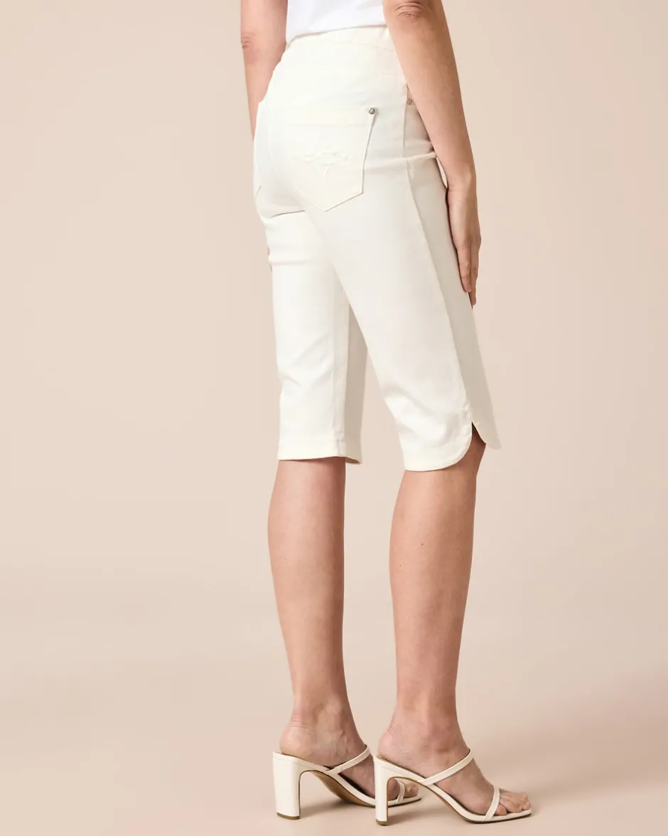 Hot Jeggings 3/4 mit Schlitzen Hosen