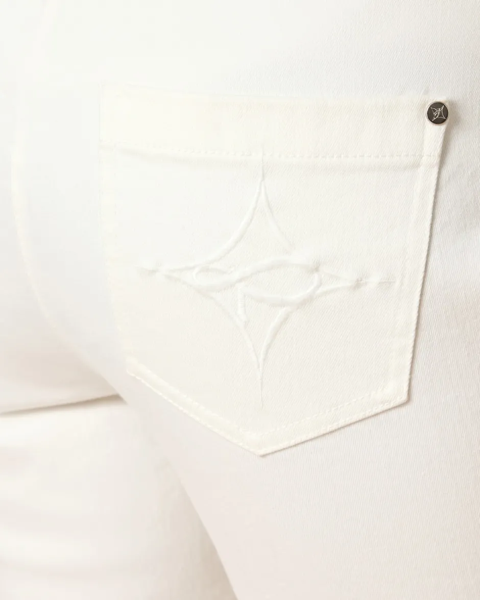 Hot Jeggings 3/4 mit Schlitzen Hosen