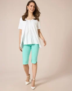 New 3/4-Jeggings mit Schlitzen Hosen