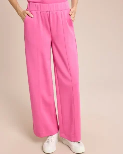 Jersey Hose mit ausgestelltem Bein Hosen