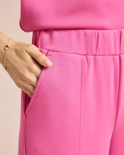 Jersey Hose mit ausgestelltem Bein Hosen