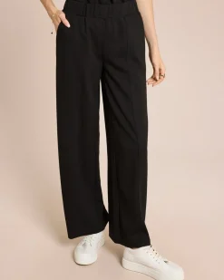 Jersey Hose mit ausgestelltem Bein Hosen