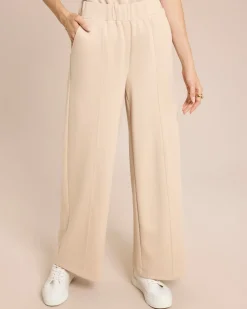Jersey Hose mit ausgestelltem Bein Hosen