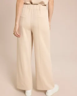 Jersey Hose mit ausgestelltem Bein Hosen