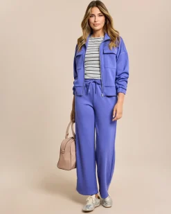 Sale Jersey Jacke mit großen Taschen Shirts & Tops