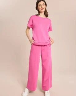 Outlet Jersey Shirt mit weiten Ärmeln Shirts & Tops